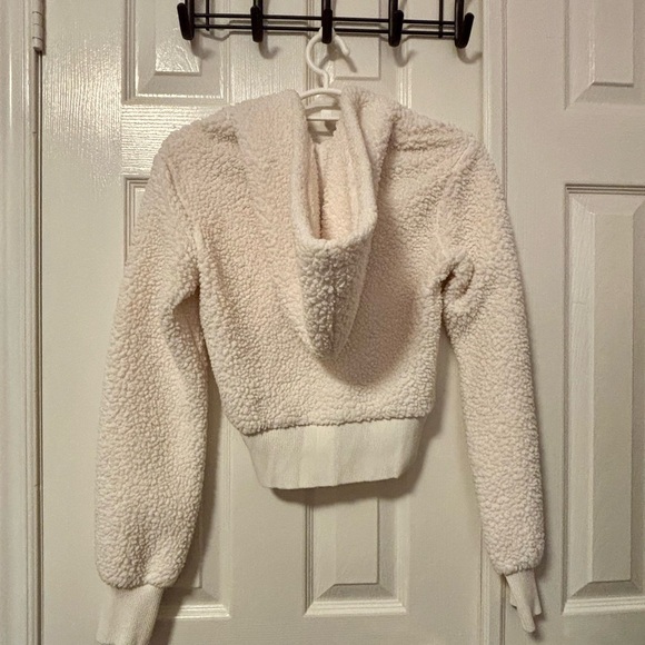 H&M Cream Teddy Jacket - Picture 3 of 3